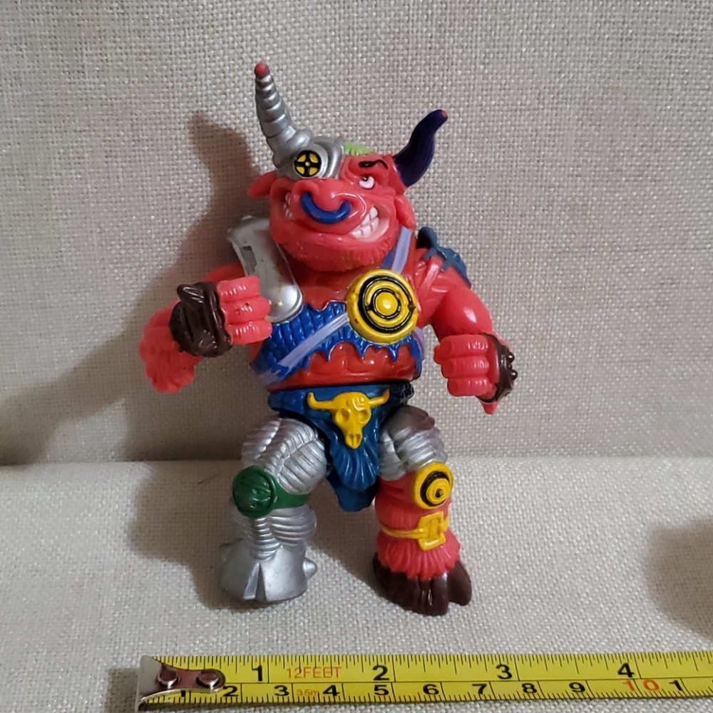 ⭐️VINTAGE⭐️TMNT 1991 Groundchuck with Guns - Picture 13 of 13